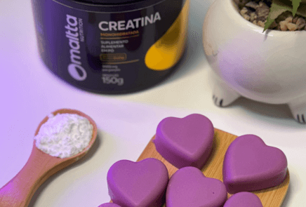 Creatina em gelatina