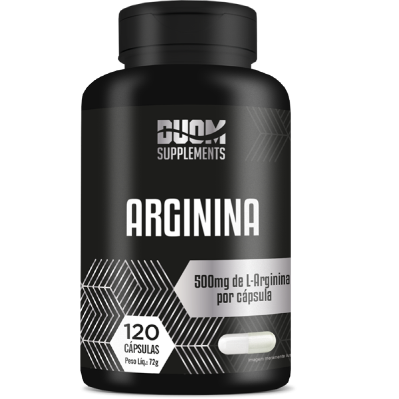 Arginina 120 cápsulas