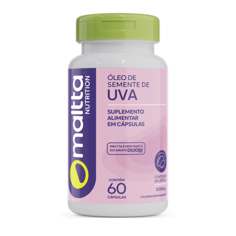 Óleo de Semente de Uva 60 cápsulas 