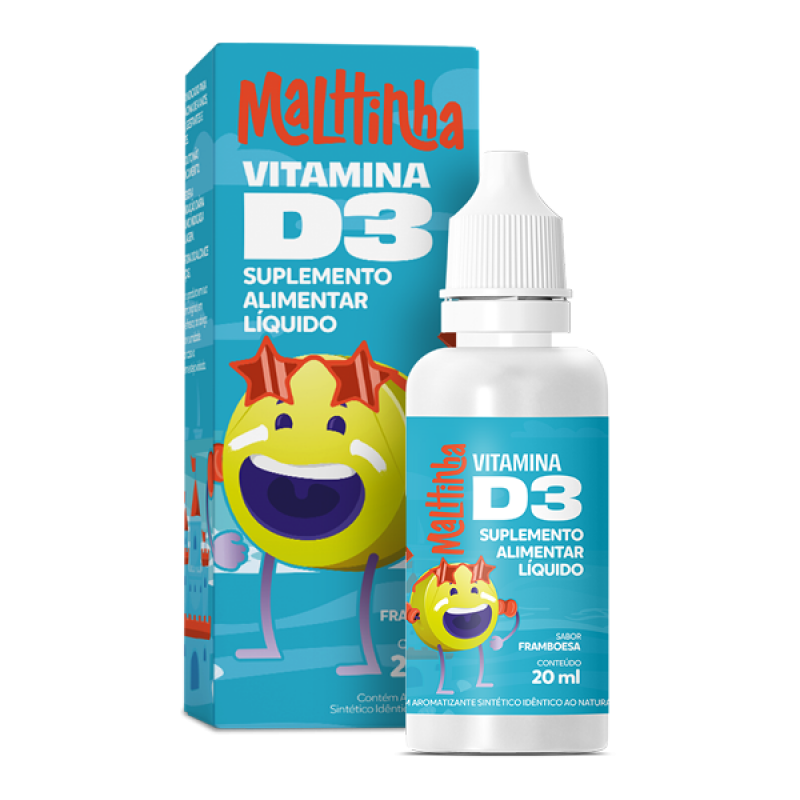 Malttinha Vitamina D Kids 20 ml
