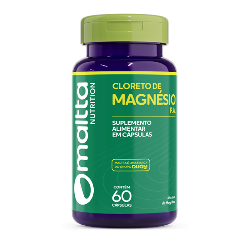 Cloreto de Magnésio 60 cápsulas