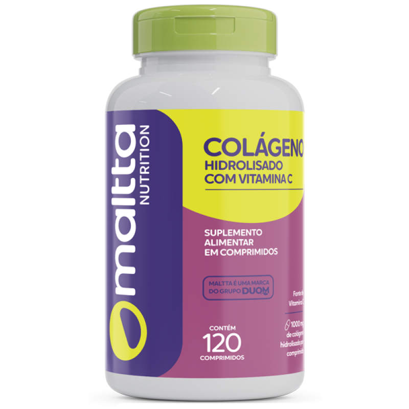 Colágeno com Vitamina C 120 comprimidos