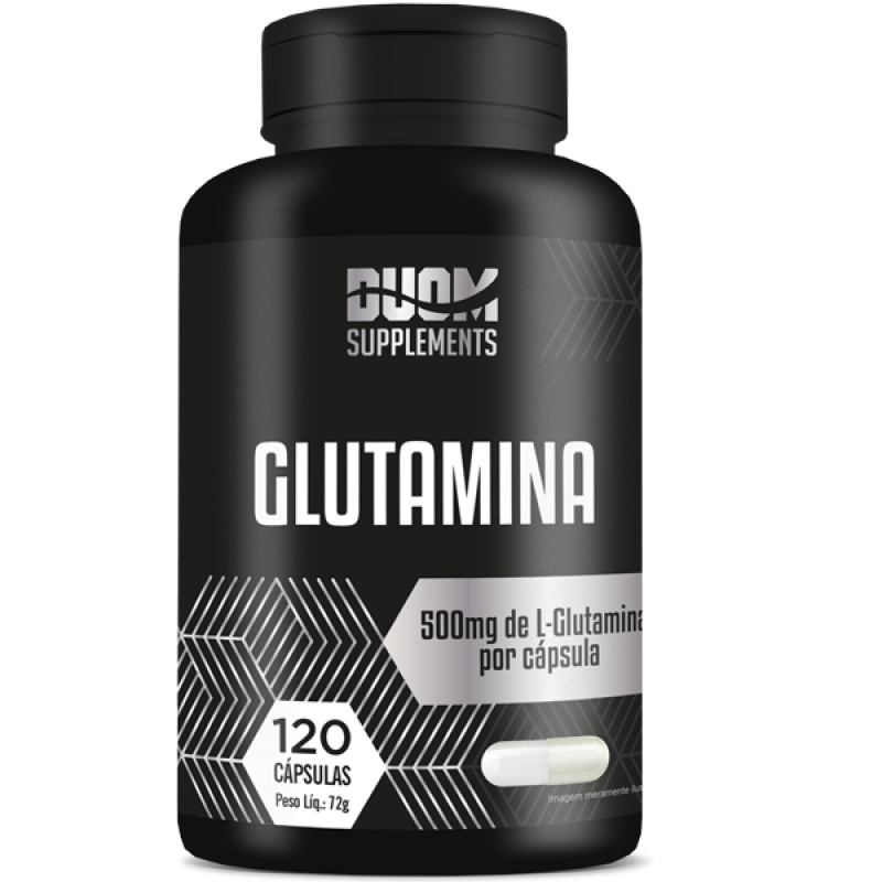 Glutamina 120 cápsulas 